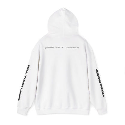 "I'd Pickle That" Graphic Hoodie – 'Kill Your Lawn / Grow Food' Sleeve Design