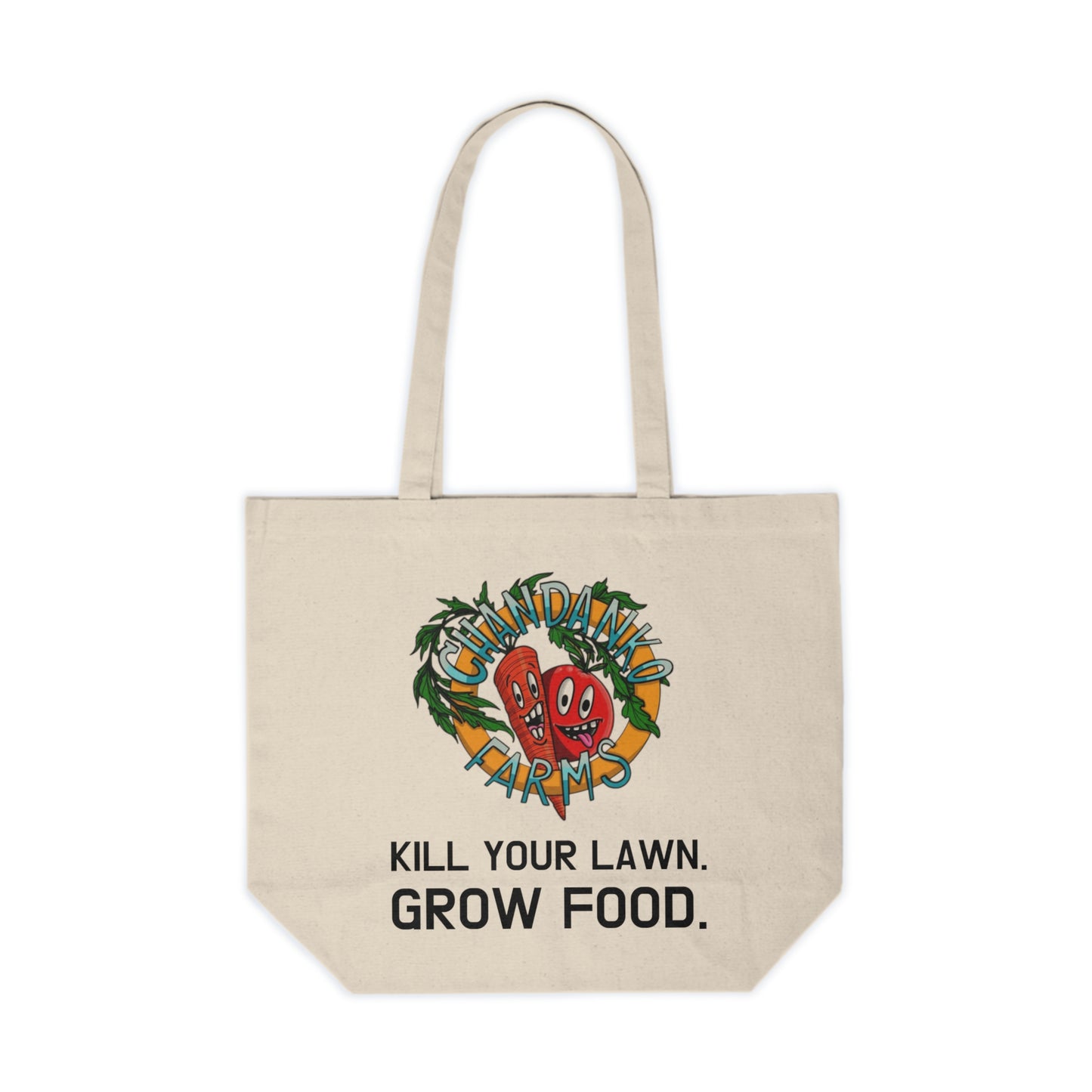 Canvas Tote — "Don't Tread on Bees" & "Don't Get Into a Pickle" Eco-Friendly Grocery Bag