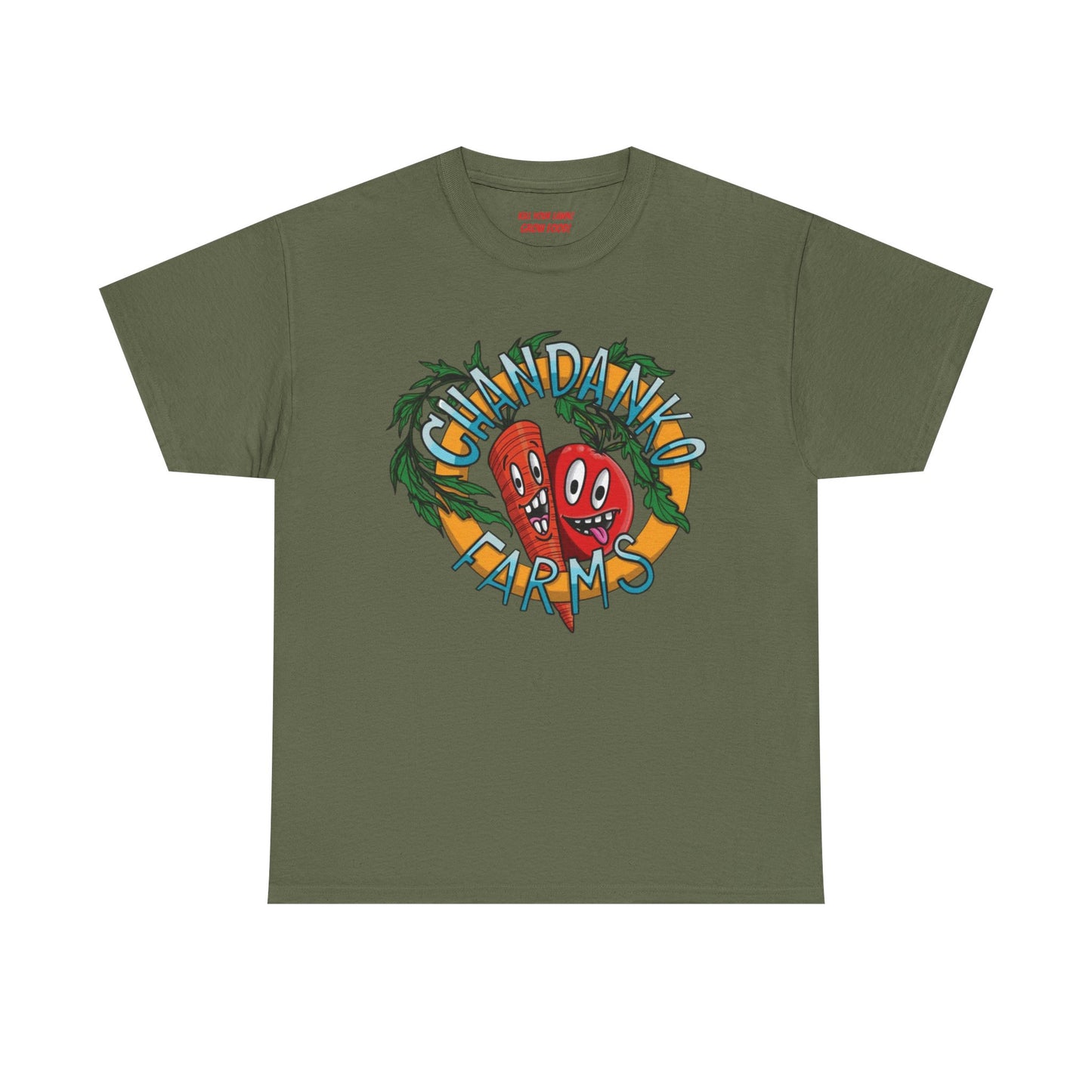Chandanko Farms Logo Graphic Tee — Goofy Veggies Logo