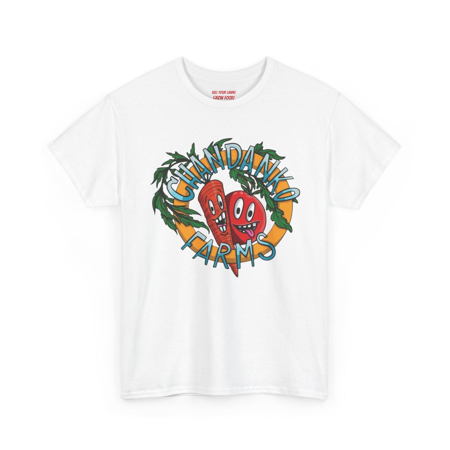Chandanko Farms Logo Graphic Tee — Goofy Veggies Logo
