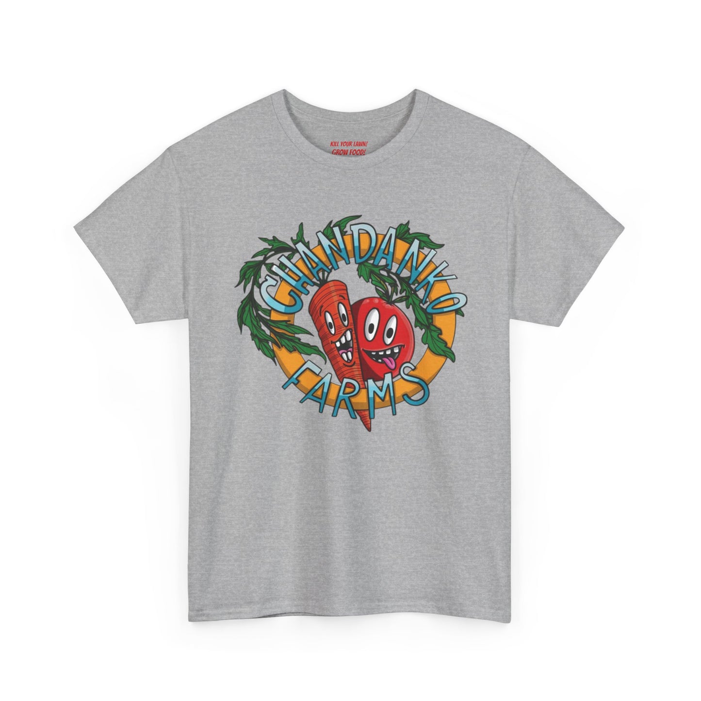 Chandanko Farms Logo Graphic Tee — Goofy Veggies Logo