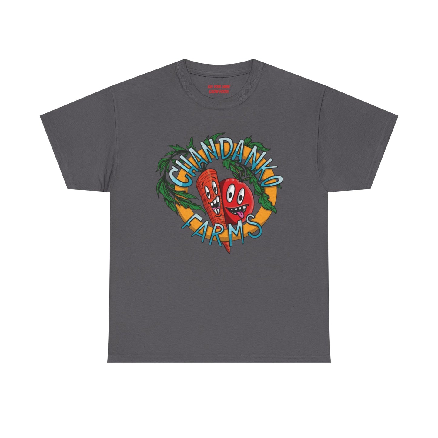 Chandanko Farms Logo Graphic Tee — Goofy Veggies Logo
