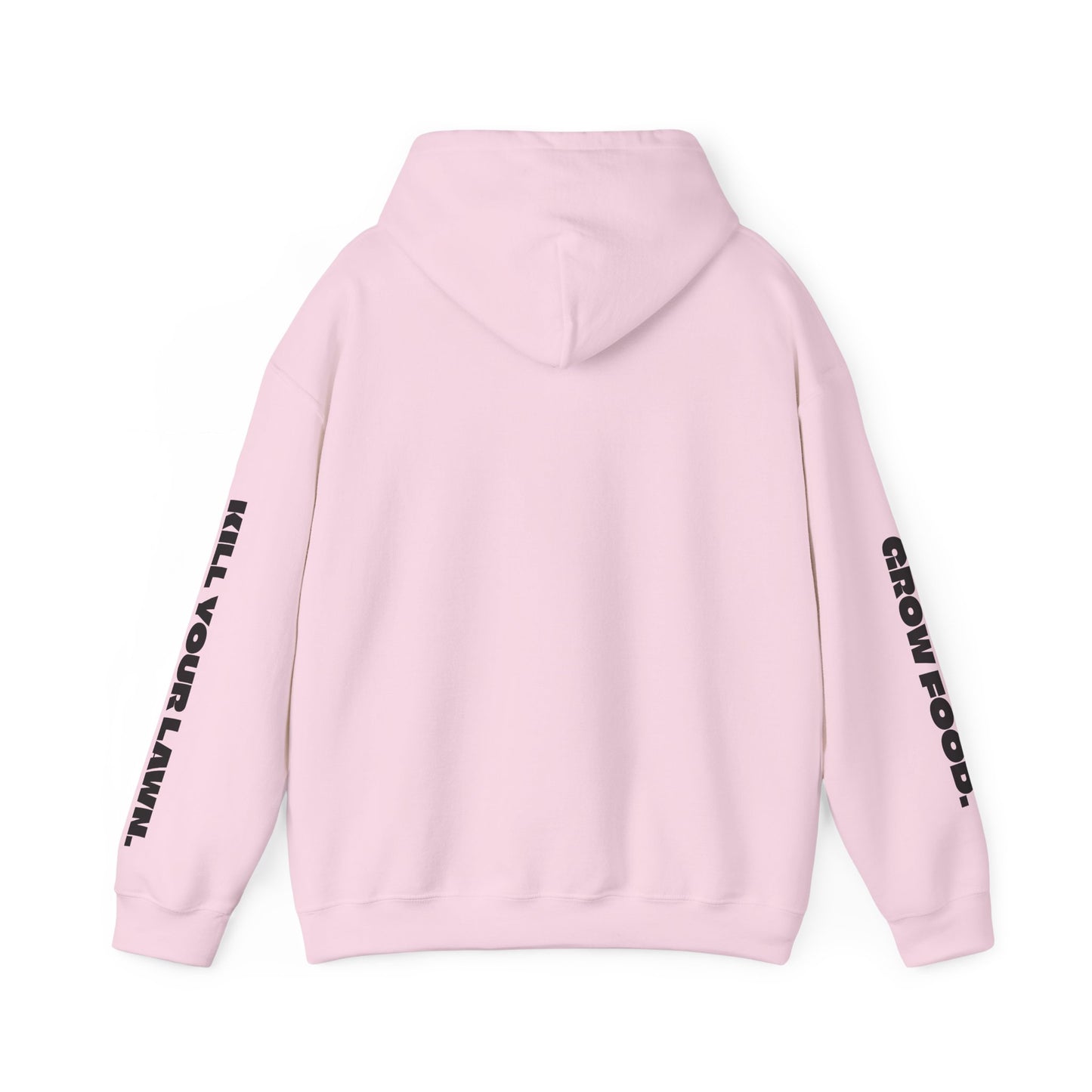 Chandanko Farms Logo Graphic Hoodie – 'Fill Your Lawn / Grow Food' Sleeve Design