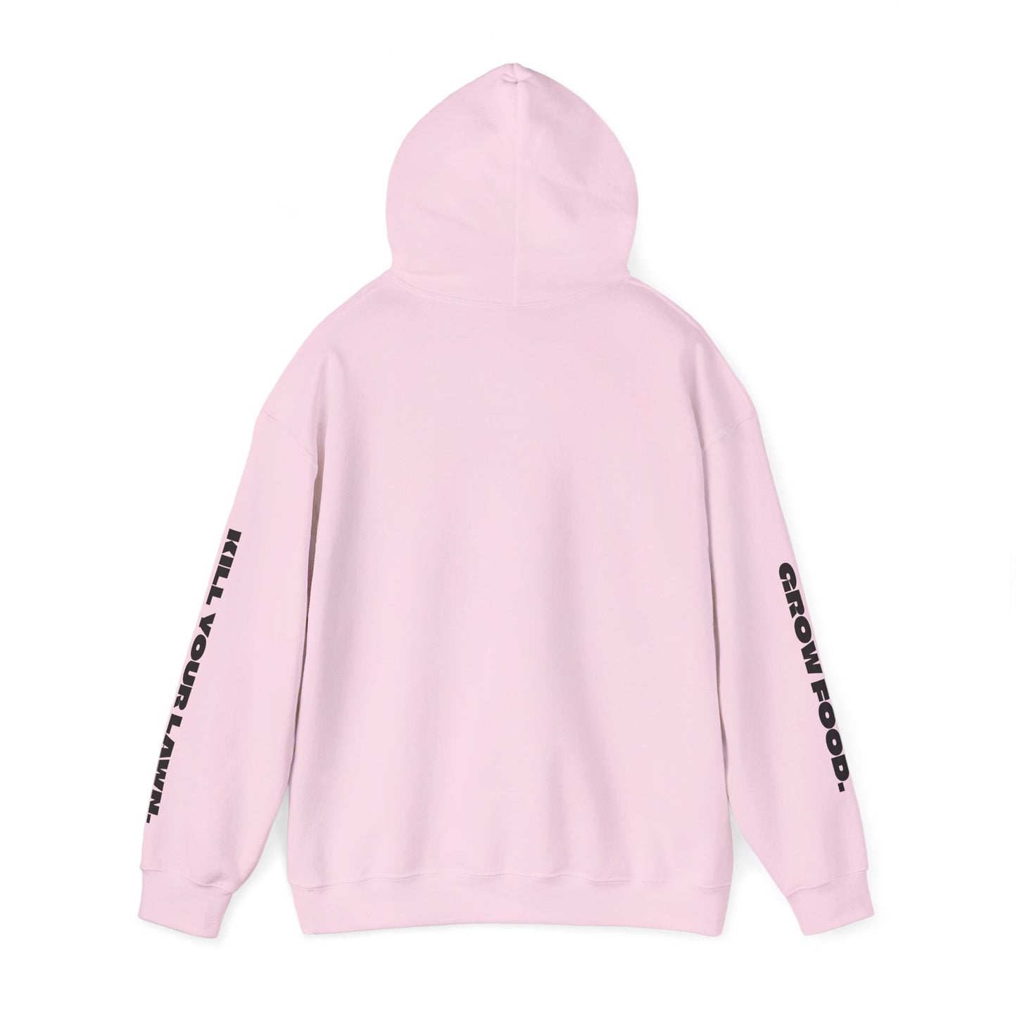 Chandanko Farms Logo Graphic Hoodie – 'Fill Your Lawn / Grow Food' Sleeve Design