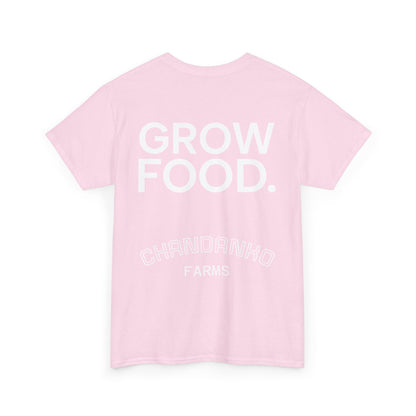 Tee Shirt - KILL YOUR LAWN GROW FOOD Urban Regenerative Farm Slogan