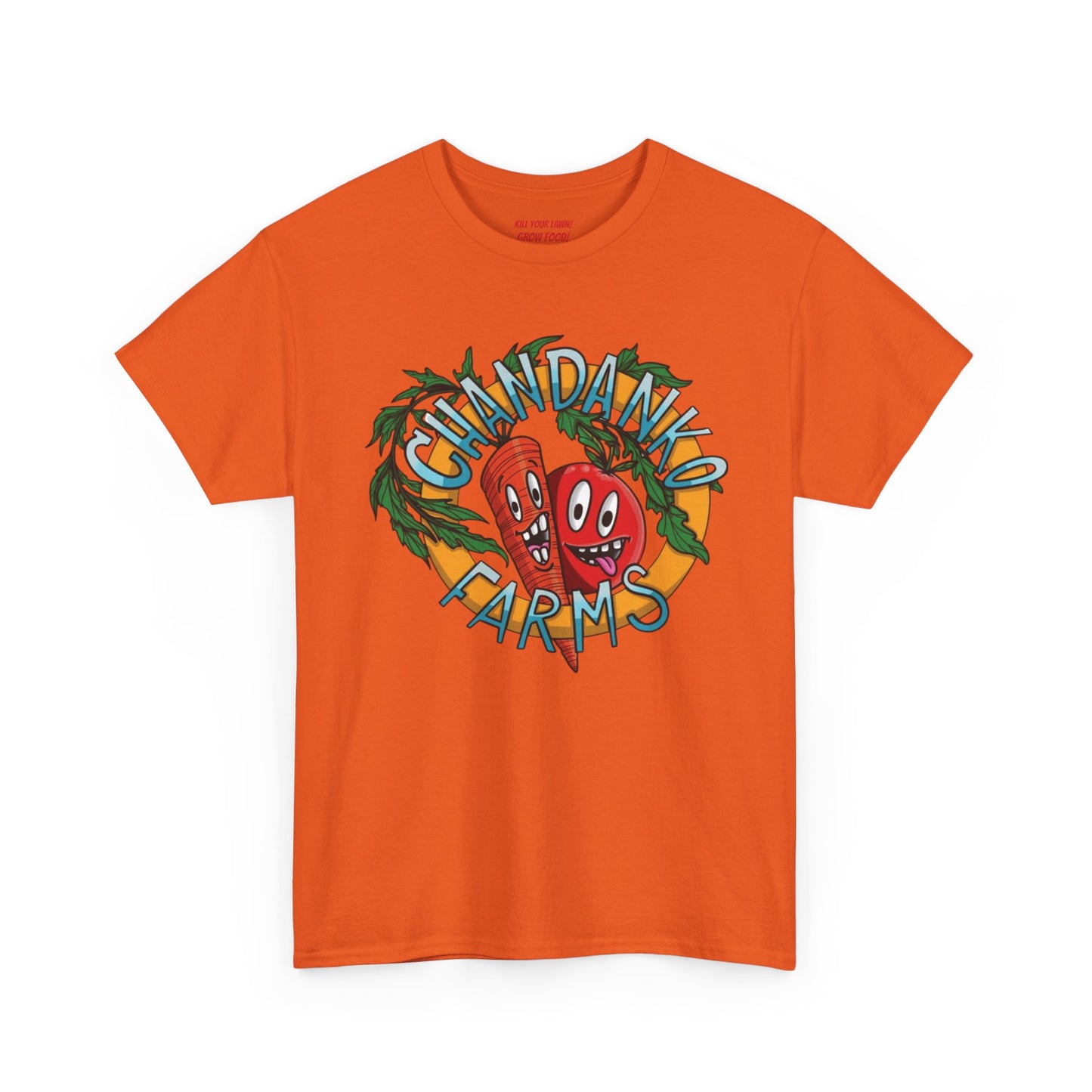 Chandanko Farms Logo Graphic Tee — Goofy Veggies Logo