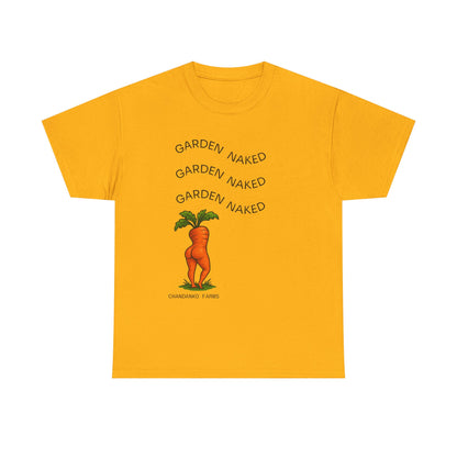 Garden Naked Carrot T-Shirt — Funny Gardening Veggie Tee