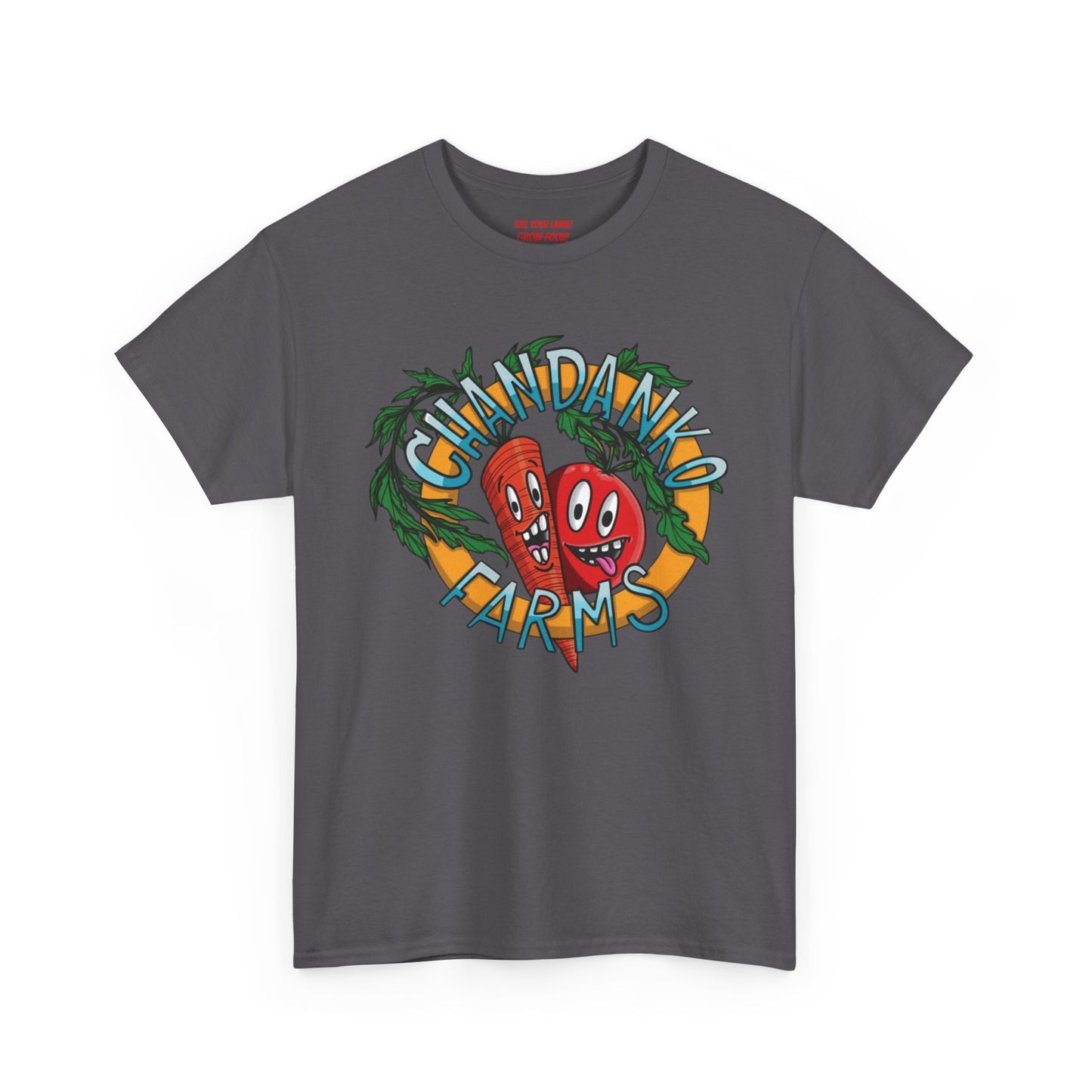 Chandanko Farms Logo Graphic Tee — Goofy Veggies Logo