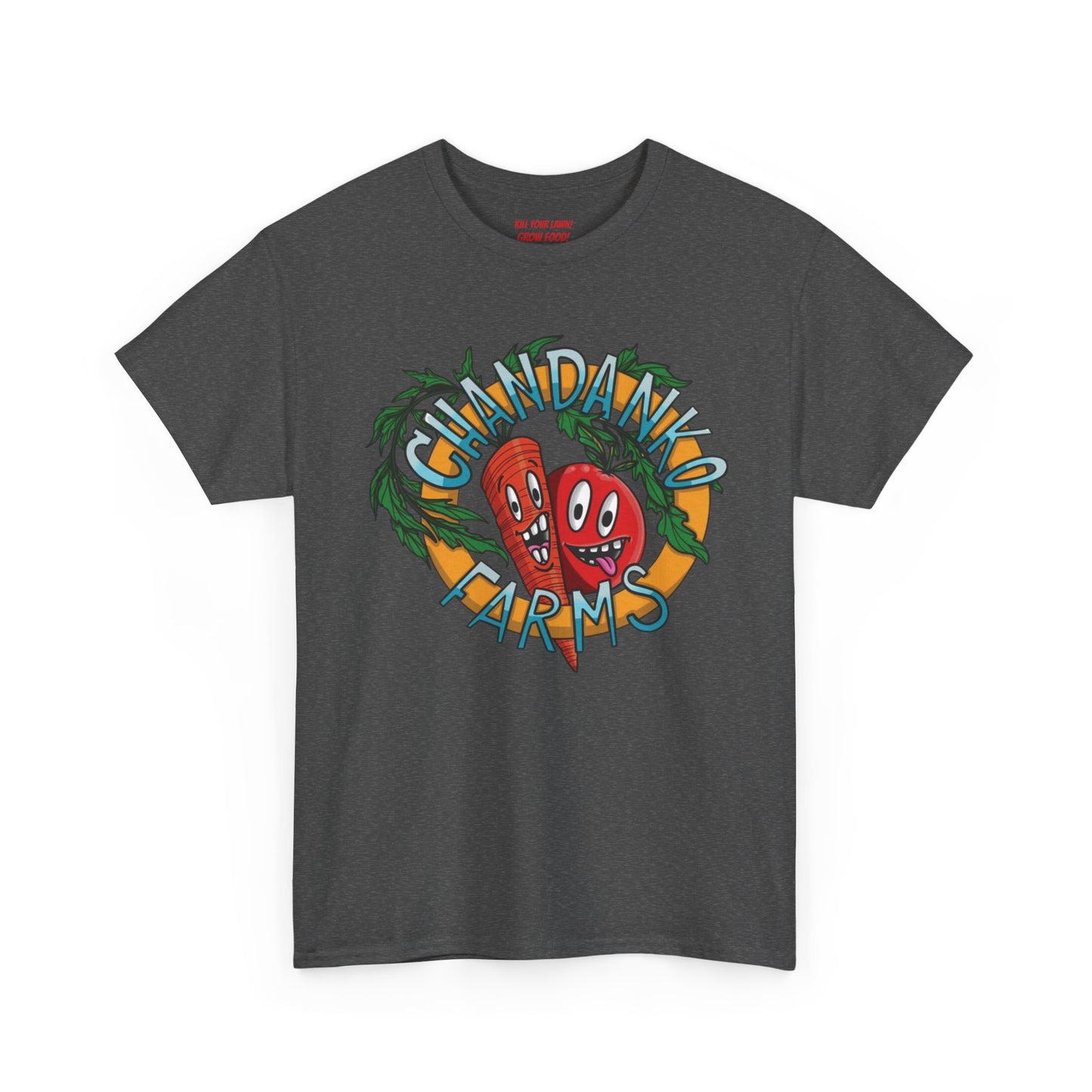 Chandanko Farms Logo Graphic Tee — Goofy Veggies Logo