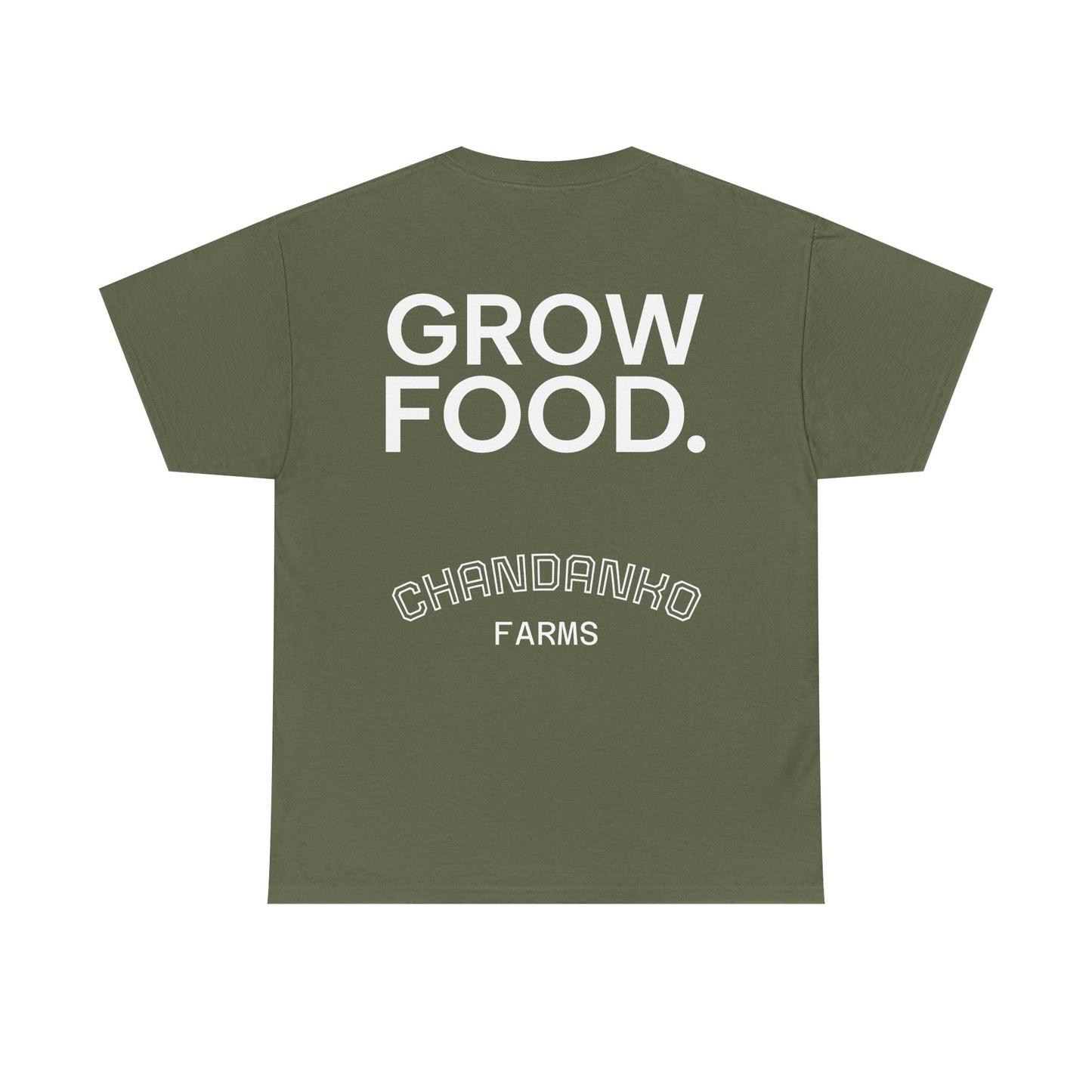 Tee Shirt - KILL YOUR LAWN GROW FOOD Urban Regenerative Farm Slogan