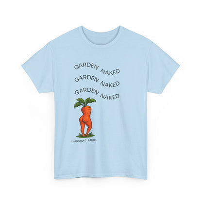 Garden Naked Carrot T-Shirt — Funny Gardening Veggie Tee