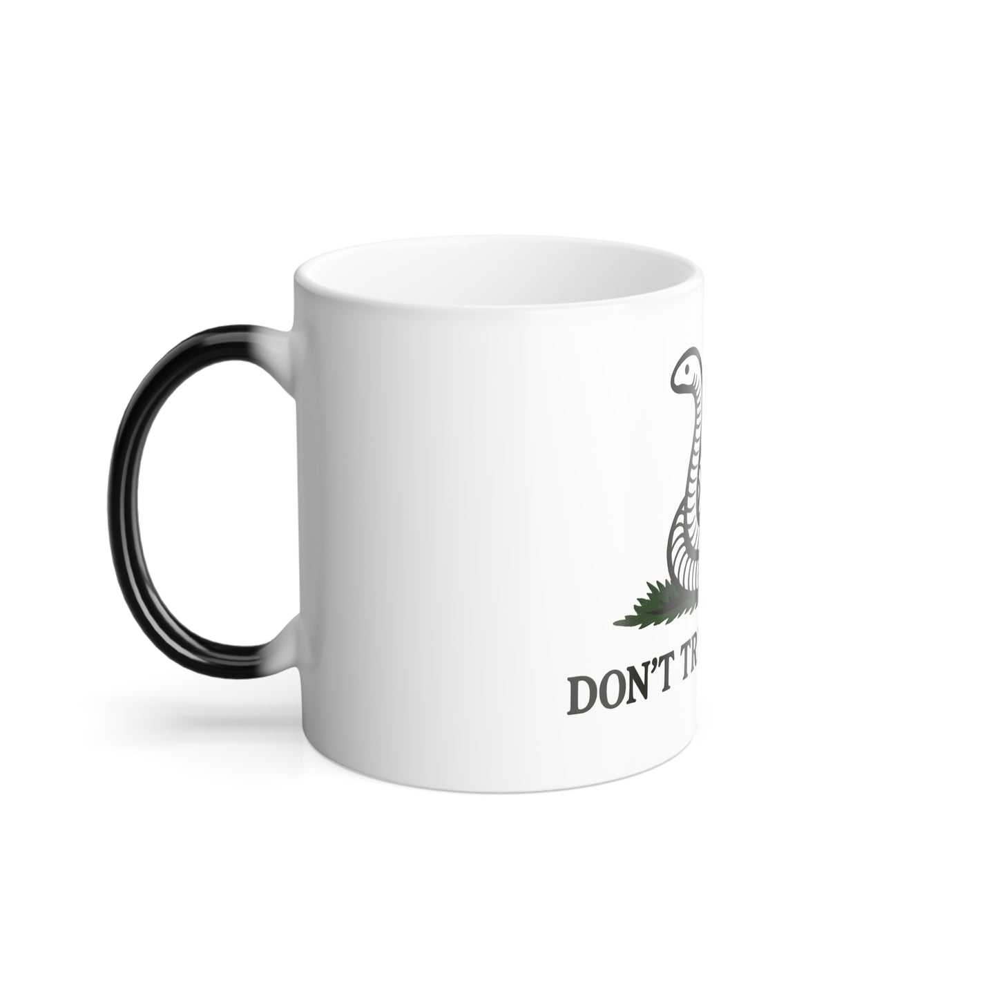 Don't Tread on Bees Color-Changing Mug — 11 oz Heat Reveal Bee & Snake Design