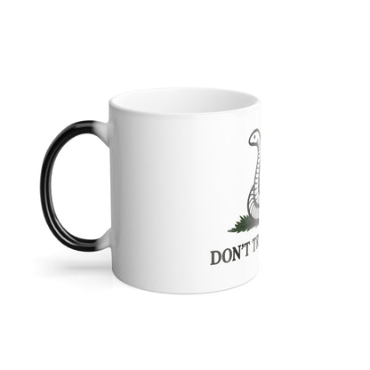 Don't Tread on Bees Color-Changing Mug — 11 oz Heat Reveal Bee & Snake Design